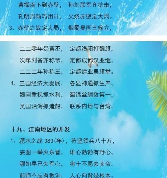 历史学习记忆十法