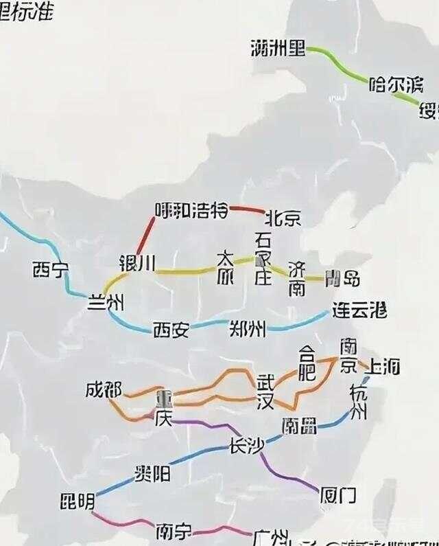 多图—详解中国“八纵八横”高铁战略全部